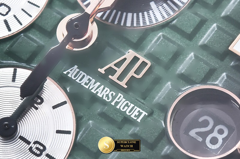 Audemars Piguet Ref. AP0977C JF - Crown Guard & Dial Lume Verification (Photo 8 of 25)