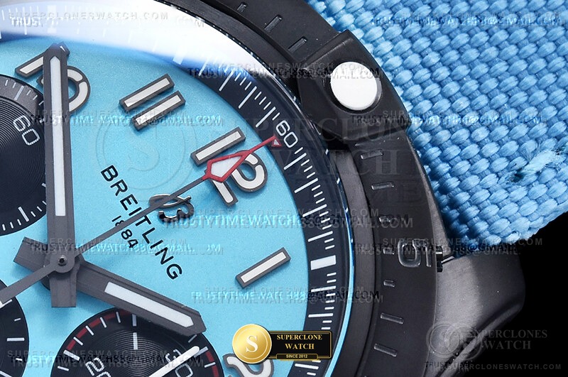 Breitling Ref. BSW0524A ASIAN - Lateral Bezel & Sapphire Crystal Profile (Photo 6 of 27)