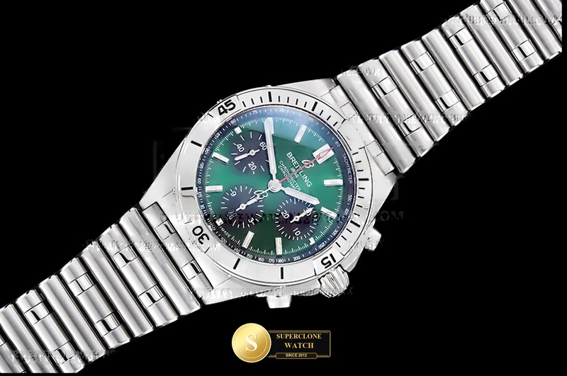 Breitling Ref. BSW0542E TF - Exhibition Caseback & Cloned Calibre Movement (Photo 4 of 24)
