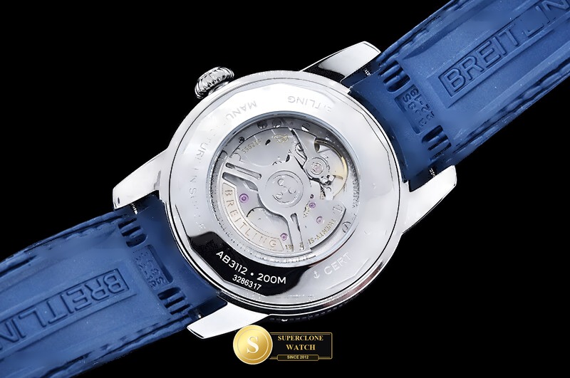 Breitling Ref. BSW0550A OXF - Crown Guard & Dial Lume Verification (Photo 18 of 31)