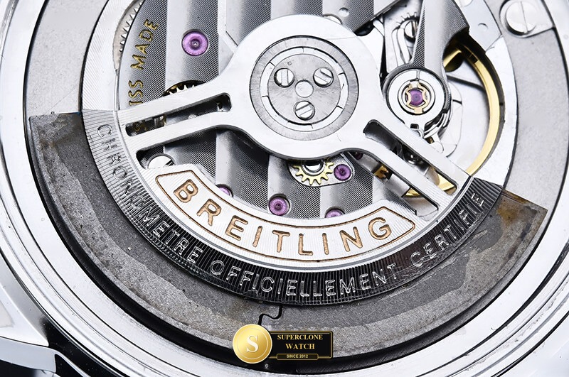 Breitling Ref. BSW0550B OXF - Crown Guard & Dial Lume Verification (Photo 22 of 31)