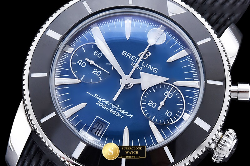 Breitling Ref. BSW0553C OXF - Lug-to-Lug & Rehaut Engraving View (Photo 5 of 24)