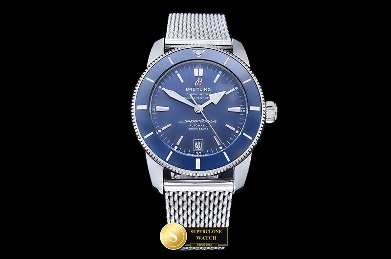 Breitling Ref. BSW0554C BLF - Case Profile & Crown Architecture (Photo 2 of 23)