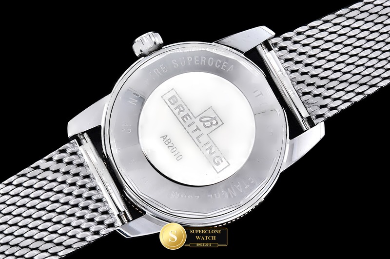 Breitling Ref. BSW0554G BLF - Crown Guard & Dial Lume Verification (Photo 18 of 23)