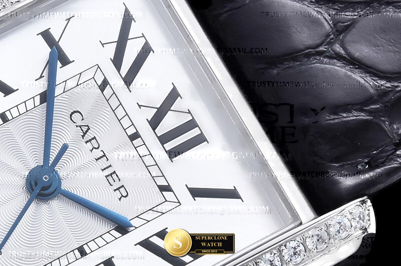 Cartier Ref. CAR0613 AF - Lateral Bezel & Sapphire Crystal Profile (Photo 6 of 22)