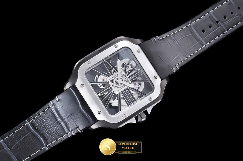 Cartier Ref. CAR0641G RICH - Exhibition Caseback & Cloned Calibre Movement (Photo 4 of 19)