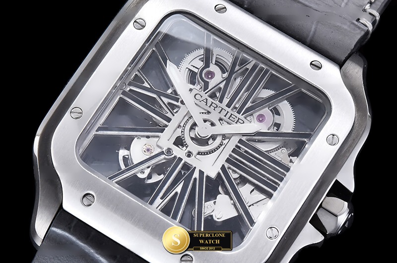 Cartier Ref. CAR0641G RICH - Lug-to-Lug & Rehaut Engraving View (Photo 5 of 19)