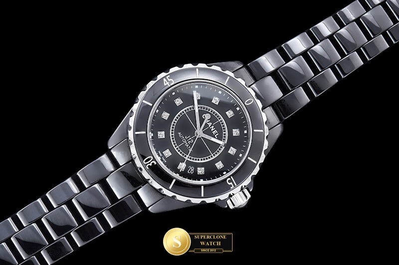 Chanel Ref. CHA026B HT - Lug-to-Lug & Rehaut Engraving View (Photo 5 of 22)