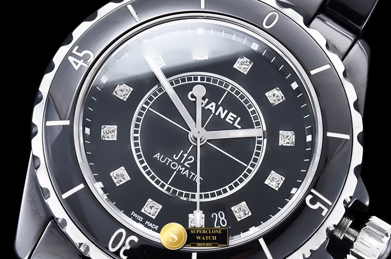 Chanel Ref. CHA026B HT - Lateral Bezel & Sapphire Crystal Profile (Photo 6 of 22)