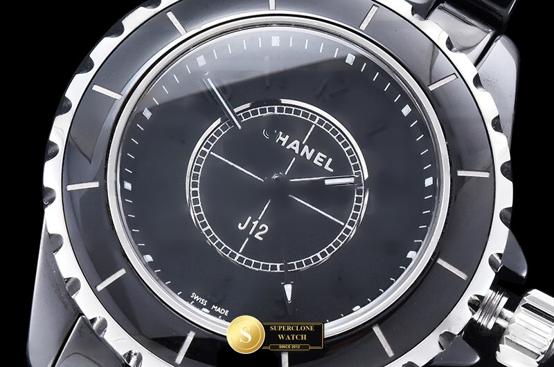 Chanel Ref. CHA028C HT - Lug-to-Lug & Rehaut Engraving View (Photo 5 of 20)