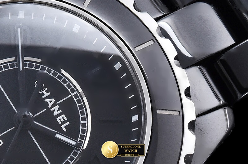 Chanel Ref. CHA028C HT - Lateral Bezel & Sapphire Crystal Profile (Photo 6 of 20)