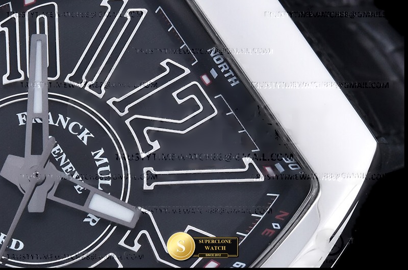 Franck Muller Ref. FM196A ABF - Lateral Bezel & Sapphire Crystal Profile (Photo 6 of 21)