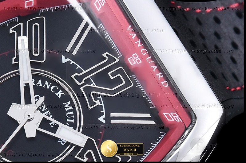 Franck Muller Ref. FM196B ABF - Lateral Bezel & Sapphire Crystal Profile (Photo 6 of 21)
