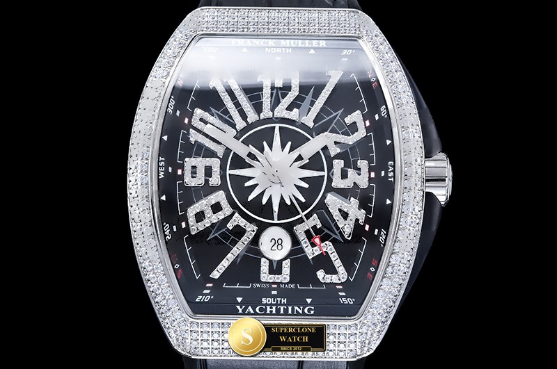 Franck Muller Ref. FM197C ABF - Clasp & Solid 904L Bracelet Detail (Photo 3 of 21)