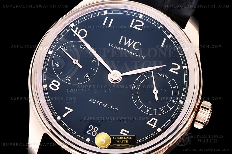IWC Schaffhausen Ref. IWC0560 APSF - Lug-to-Lug & Rehaut Engraving View (Photo 5 of 28)