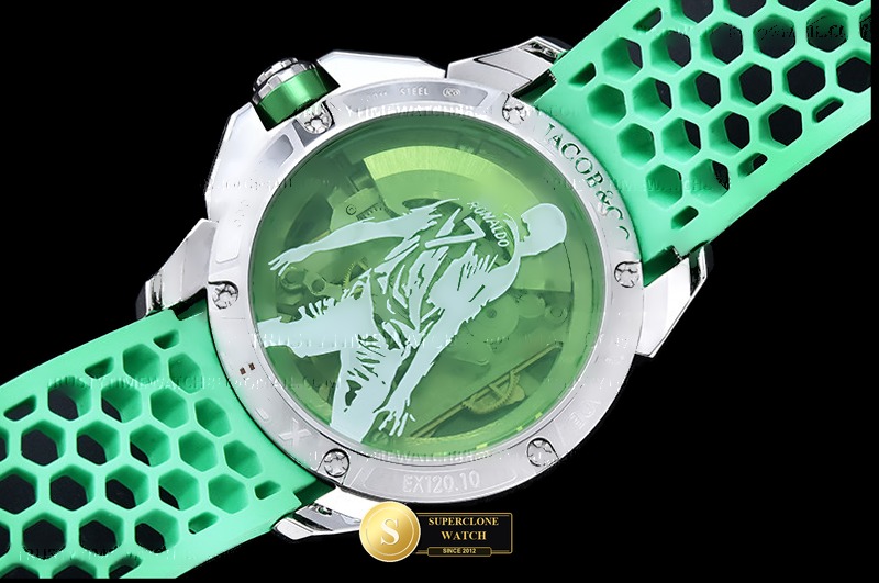 Jacob & Co. Ref. JAC009B TWF - On-Wrist Presence & Case Thickness View (Photo 13 of 17)