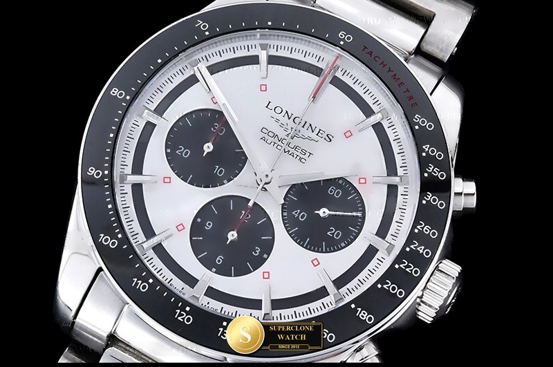 Longines Ref. LON050C ASIAN - Lateral Bezel & Sapphire Crystal Profile (Photo 6 of 23)
