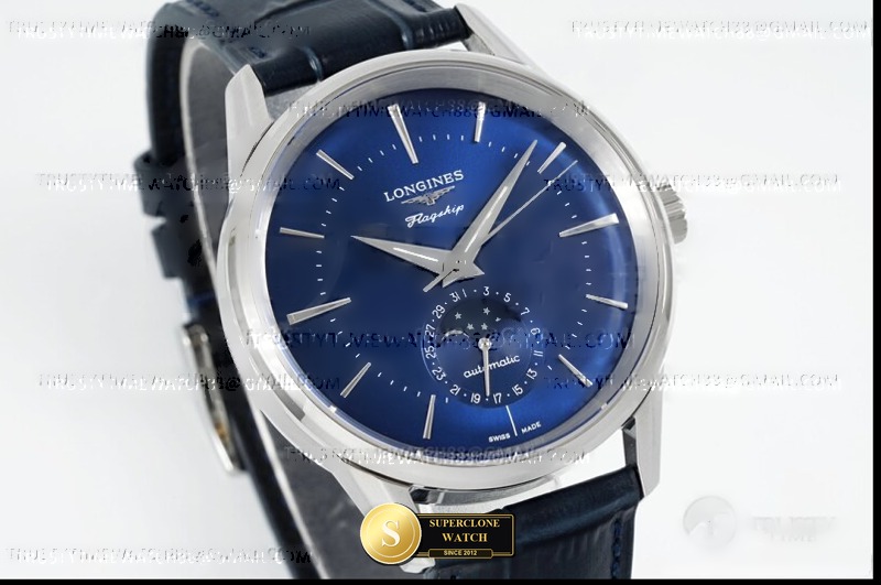 Longines Ref. LON051C APSF - Case Profile & Crown Architecture (Photo 2 of 9)