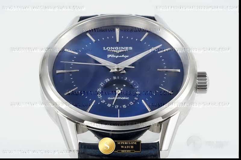 Longines Ref. LON051C APSF - Exhibition Caseback & Cloned Calibre Movement (Photo 4 of 9)