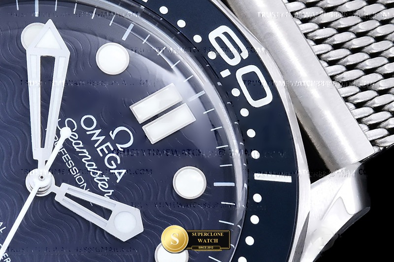 Omega Ref. OMG0848A ASIAN - Lateral Bezel & Sapphire Crystal Profile (Photo 6 of 29)