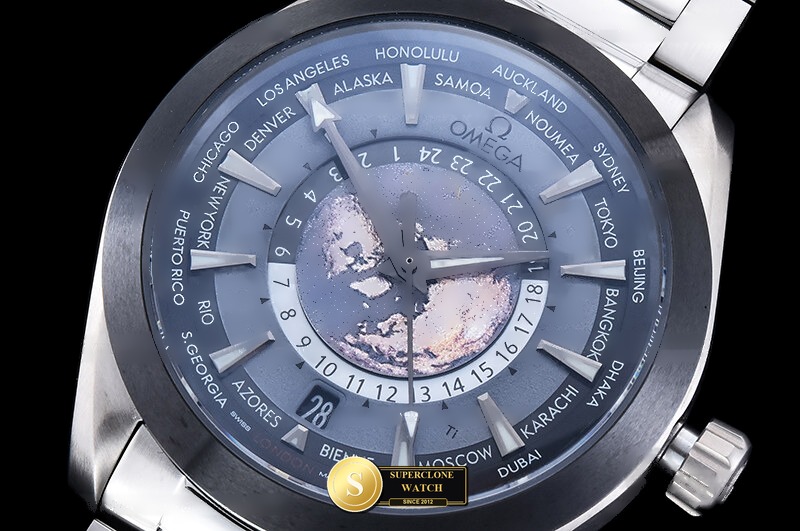 Omega Ref. OMG0904E N1F - Lug-to-Lug & Rehaut Engraving View (Photo 5 of 28)