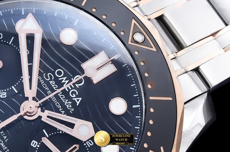 Omega Ref. OMG0905E N1F - Lateral Bezel & Sapphire Crystal Profile (Photo 6 of 31)
