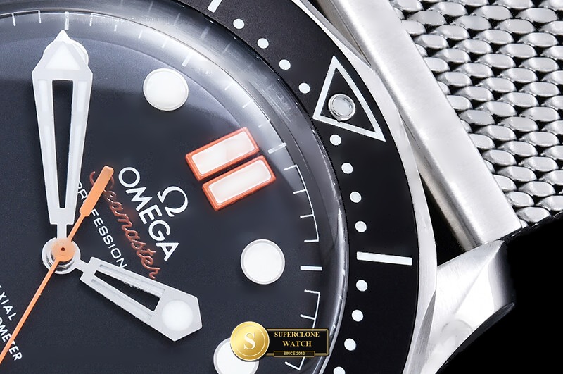 Omega Ref. OMG0913 VSF - Lateral Bezel & Sapphire Crystal Profile (Photo 6 of 32)