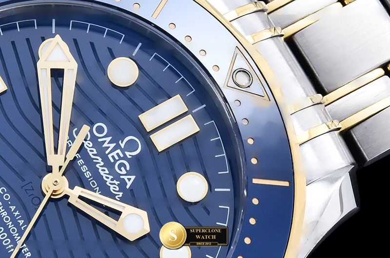 Omega Ref. OMG0930A ORF - Lateral Bezel & Sapphire Crystal Profile (Photo 6 of 38)