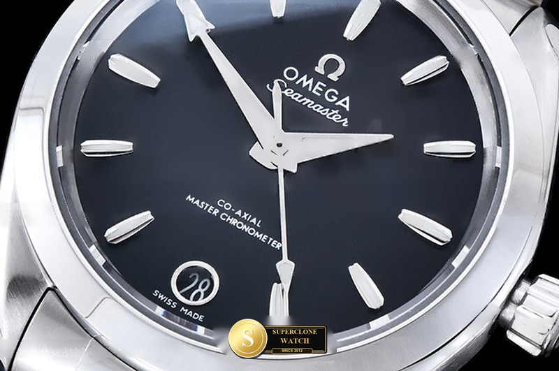 Omega Ref. OMG0944B VS+ - Lug-to-Lug & Rehaut Engraving View (Photo 5 of 29)