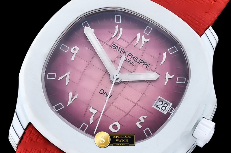 Patek Philippe Ref. 5167 SONIC - Lug-to-Lug & Rehaut Engraving View (Photo 5 of 28)