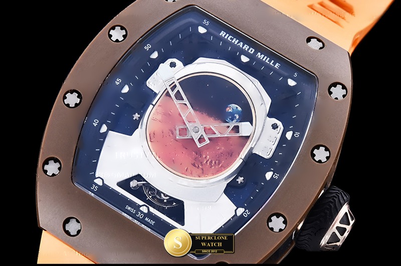 Richard Mille Ref. RM52-05 ASIAN - Lug-to-Lug & Rehaut Engraving View (Photo 5 of 23)