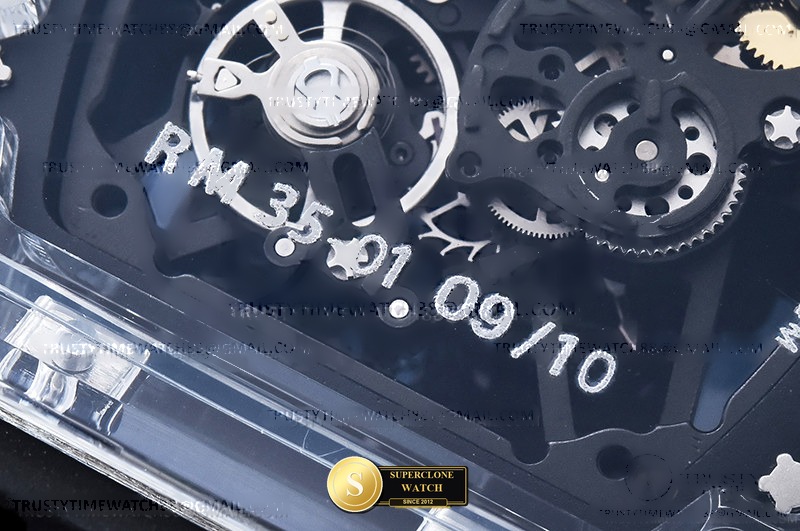 Richard Mille Ref. RM35-01 SONIC - Crown Guard & Dial Lume Verification (Photo 20 of 22)