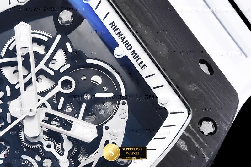 Richard Mille Ref. RM0261B ASIAN - Lateral Bezel & Sapphire Crystal Profile (Photo 6 of 22)