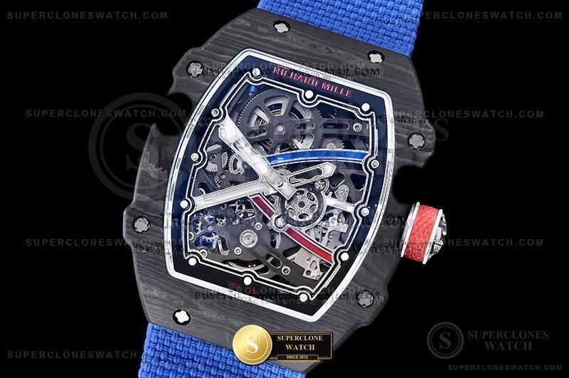 Richard Mille Ref. RM67-02 ASIAN CRMA7 1:1 Swiss Super Clone Watch