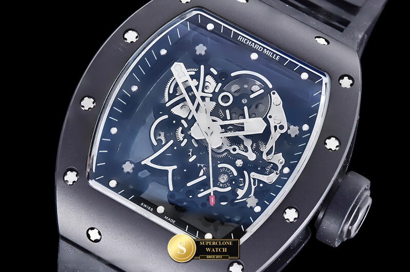 Richard Mille Ref. RM0283E MLF - Lug-to-Lug & Rehaut Engraving View (Photo 5 of 21)