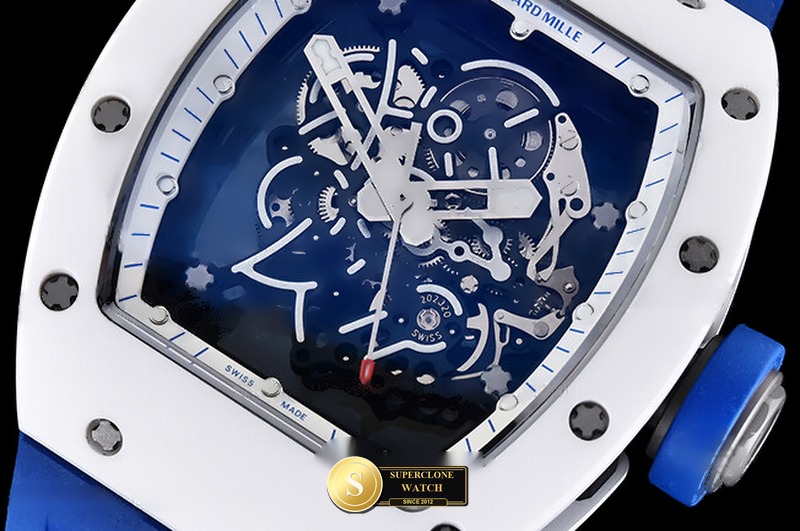 Richard Mille Ref. RM0284B MLF - Lug-to-Lug & Rehaut Engraving View (Photo 5 of 21)