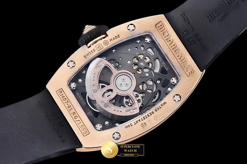 Richard Mille Ref. RM07-01 ZF - Crown Guard & Dial Lume Verification (Photo 18 of 21)