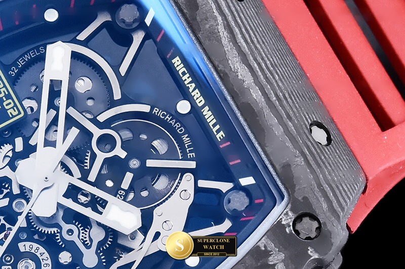 Richard Mille Ref. RM35-02 APSF - Lateral Bezel & Sapphire Crystal Profile (Photo 6 of 19)