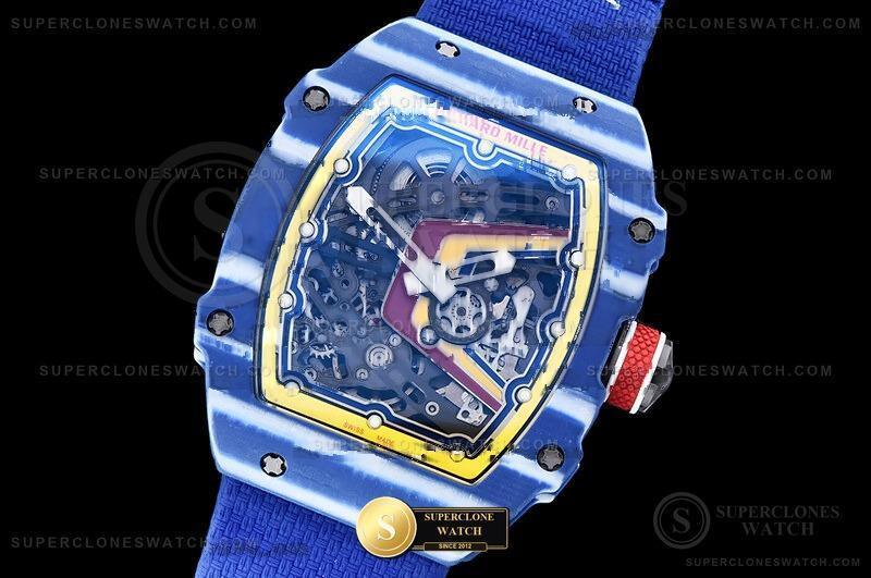 Richard Mille Ref. RM67-02 AVF CRMA7 1:1 Swiss Super Clone Watch
