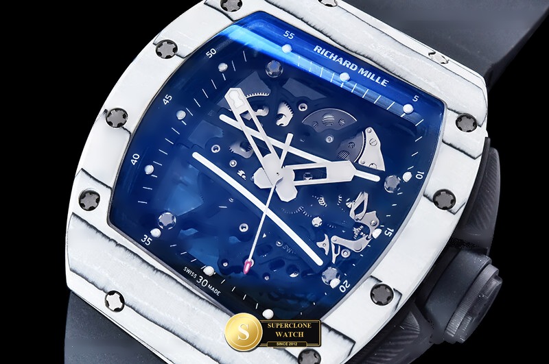 Richard Mille Ref. RM0313B RF - Lug-to-Lug & Rehaut Engraving View (Photo 5 of 23)