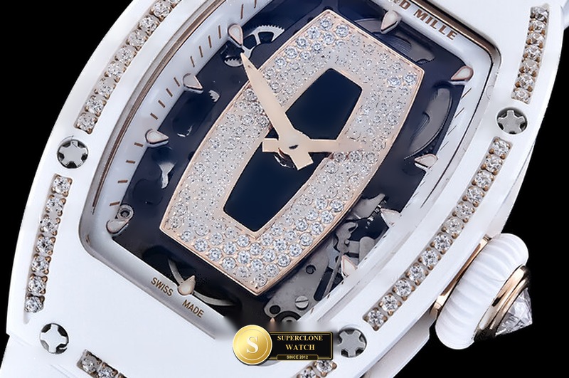 Richard Mille Ref. RM07-01 ZF - Lug-to-Lug & Rehaut Engraving View (Photo 5 of 24)