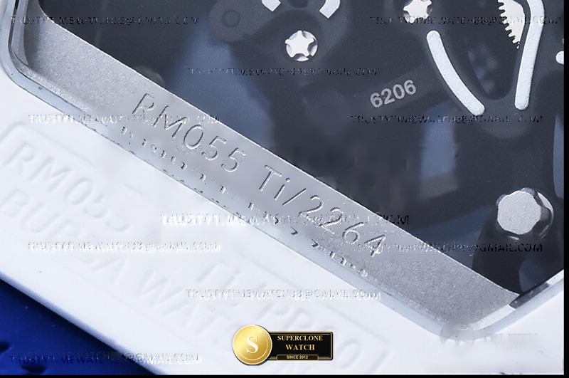 Richard Mille Ref. RM0315D BBF - Crown Guard & Dial Lume Verification (Photo 20 of 26)