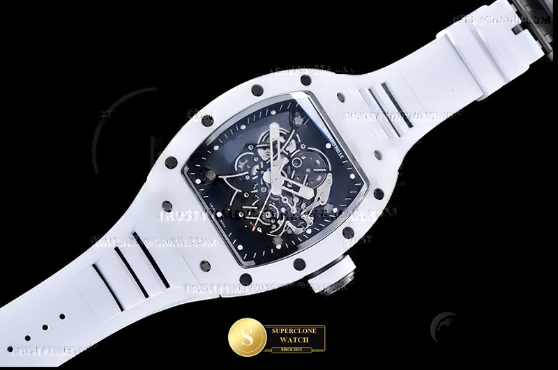 Richard Mille Ref. RM0316 A9 - Exhibition Caseback & Cloned Calibre Movement (Photo 4 of 25)