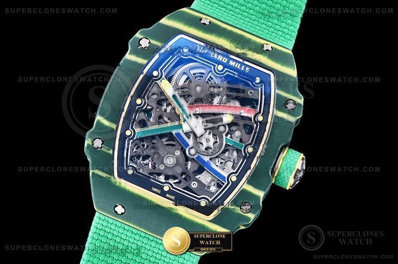 Richard Mille Ref. RM67-02 UMI CRMA7 1:1 Swiss Super Clone Watch