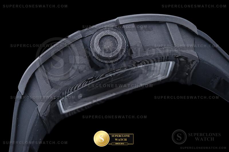 Richard Mille Ref. RM0322C BBF - Crown Guard & Dial Lume Verification (Photo 16 of 28)