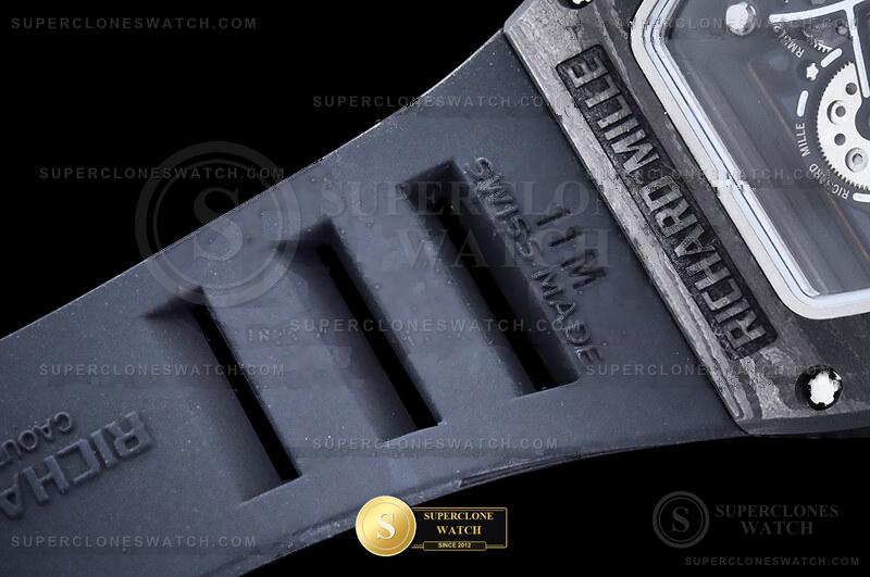 Richard Mille Ref. RM0322C BBF - Crown Guard & Dial Lume Verification (Photo 18 of 28)
