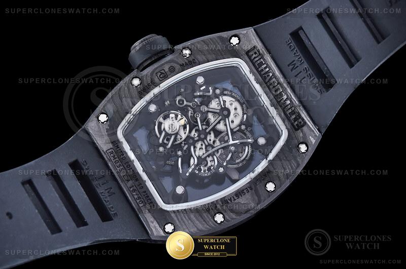 Richard Mille Ref. RM0322C BBF - On-Wrist Presence & Case Thickness View (Photo 19 of 28)