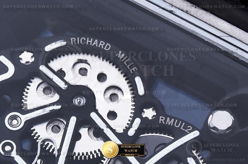 Richard Mille Ref. RM0322C BBF - Crown Guard & Dial Lume Verification (Photo 20 of 28)