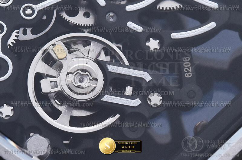 Richard Mille Ref. RM0322C BBF - Crown Guard & Dial Lume Verification (Photo 22 of 28)