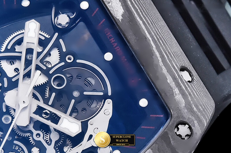 Richard Mille Ref. RM0335D A9 - Lateral Bezel & Sapphire Crystal Profile (Photo 6 of 23)